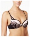 Love the Lift Push Up & In Lace Plunge Underwire Bra DM9900 Black with Gentle Peach $16.42 Bras